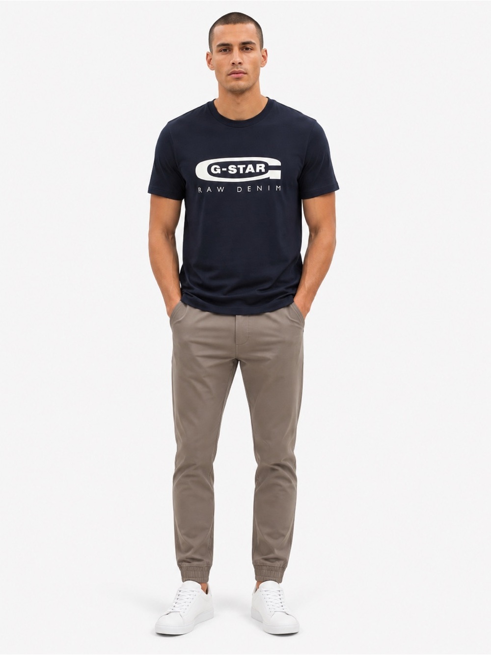 G-Star Raw Denim Dark Blue Tee